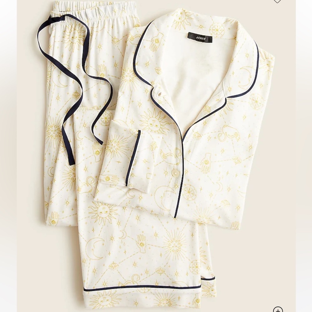 JCrew Zodiac Pajama Set Size XS - Picture 4 of 9